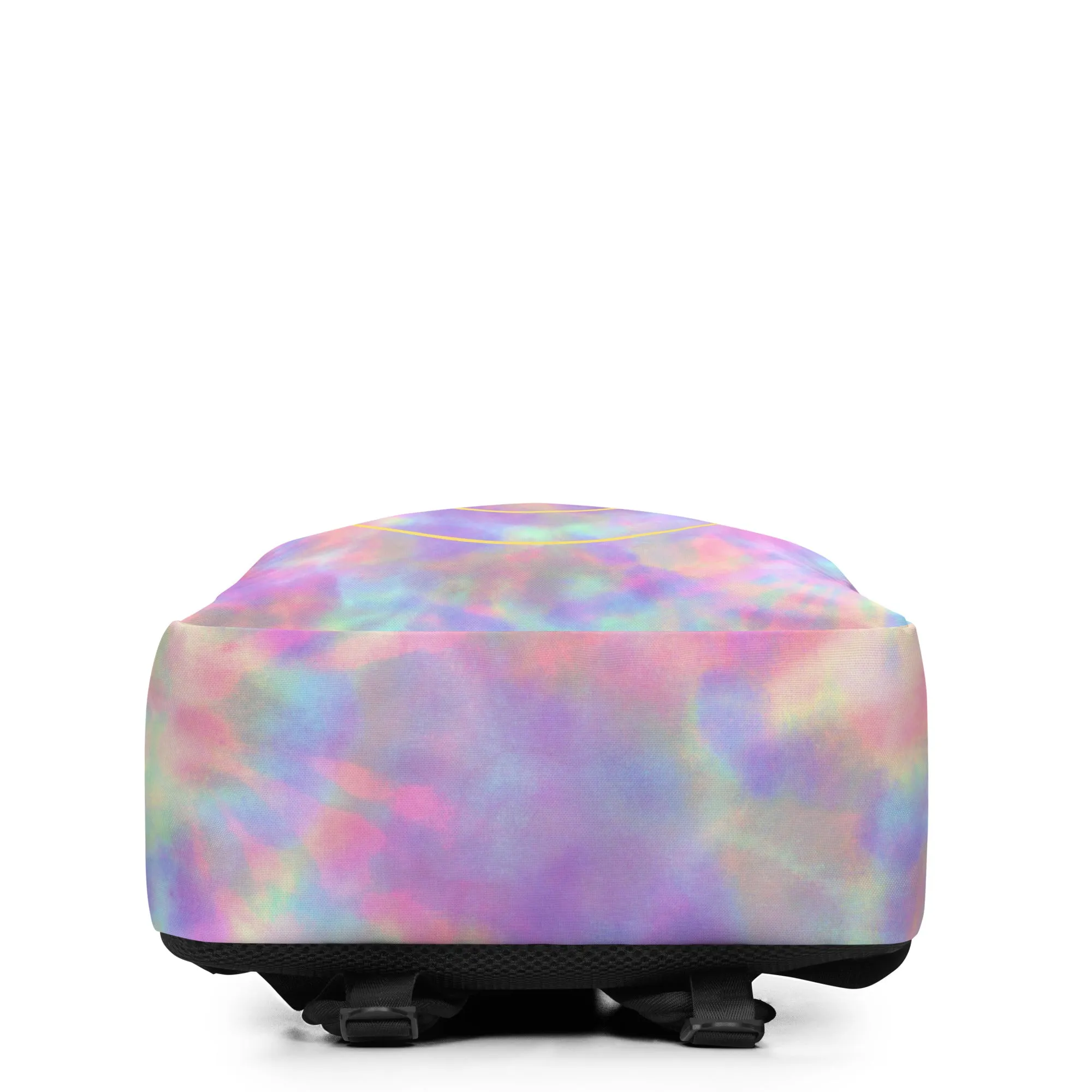 Minimalist Backpack Smiley Face Tie Dye
