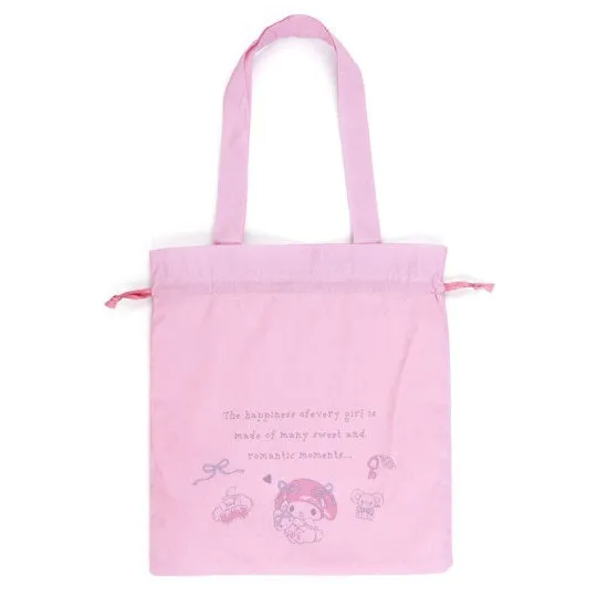 My Melody Drawstring Tote Bag and Pouch Set of 2