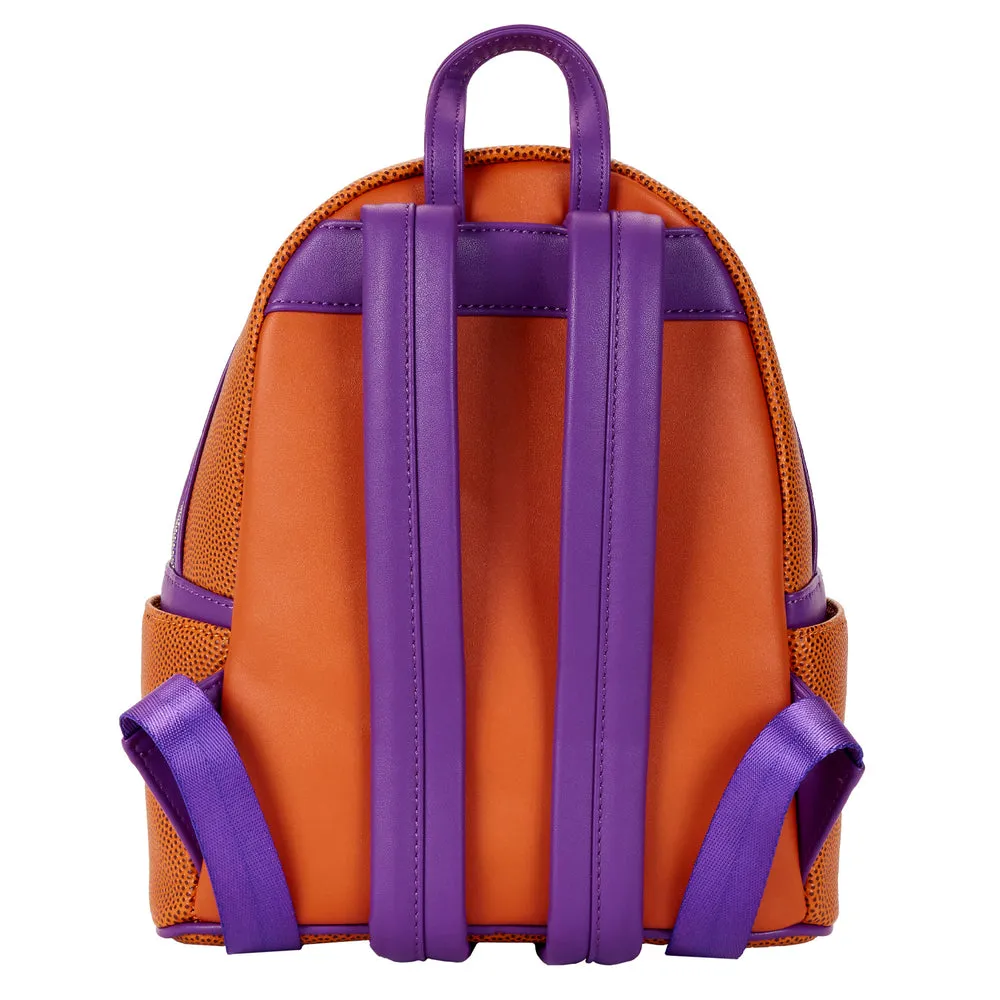NBA Los Angeles Lakers Basketball Logo Mini Backpack Double Strap Shoulder Bag Purse