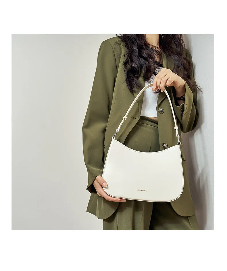 new fashion women's underarm shoulder bag 2053 white
