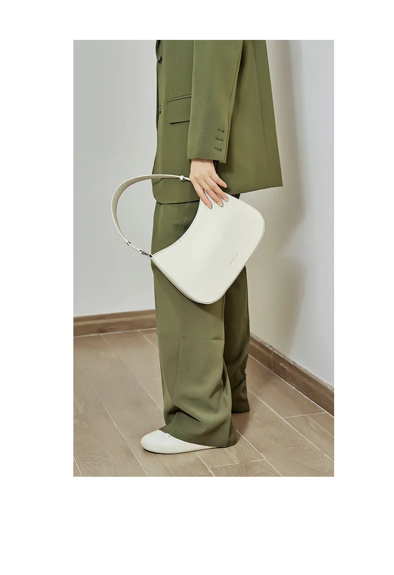 new fashion women's underarm shoulder bag 2053 white