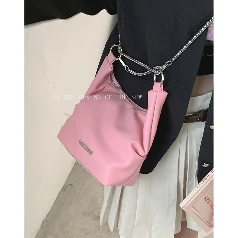 Niche Design Bag Women Underarm Bucket Bag