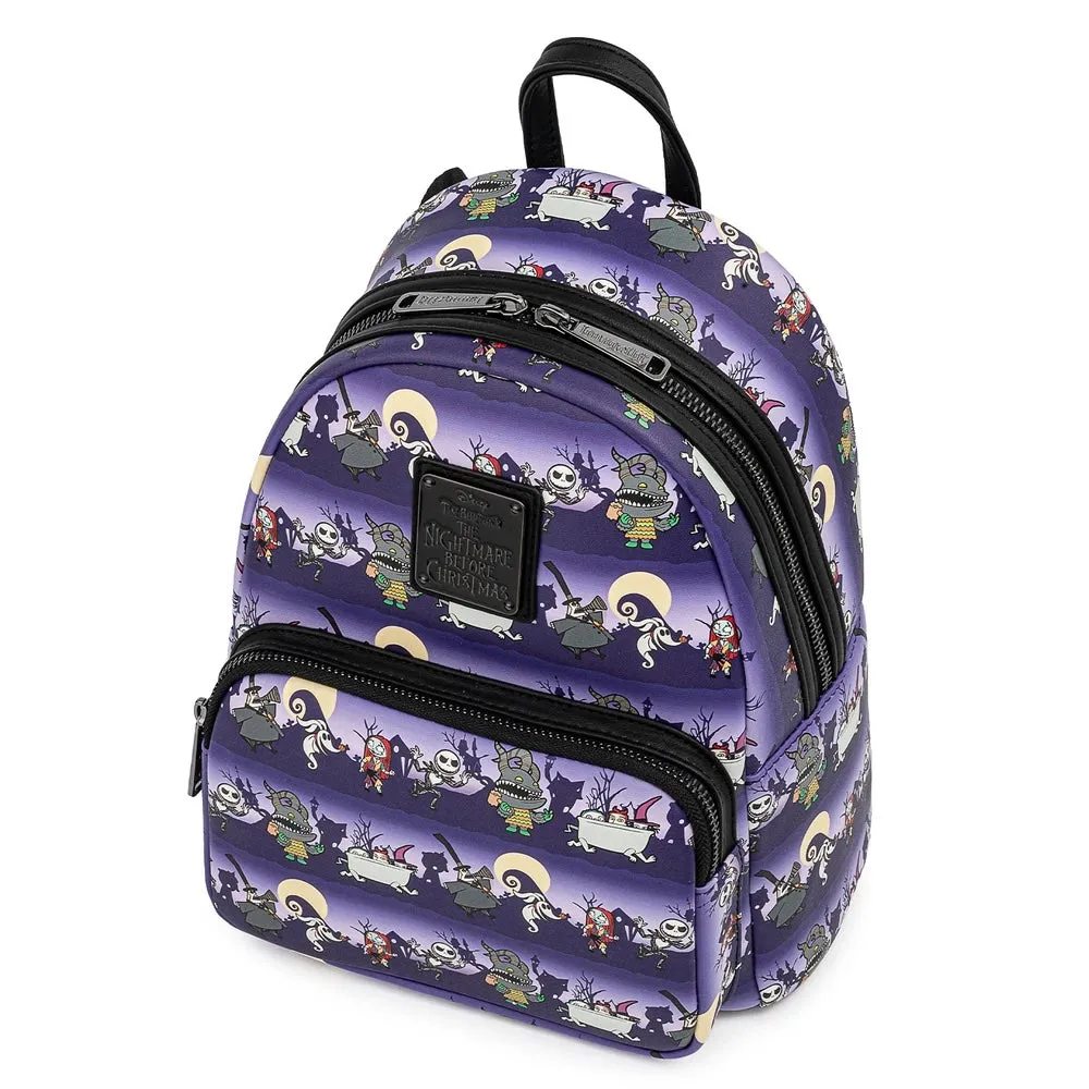 Nightmare Before Christmas Halloween Line Mini Backpack