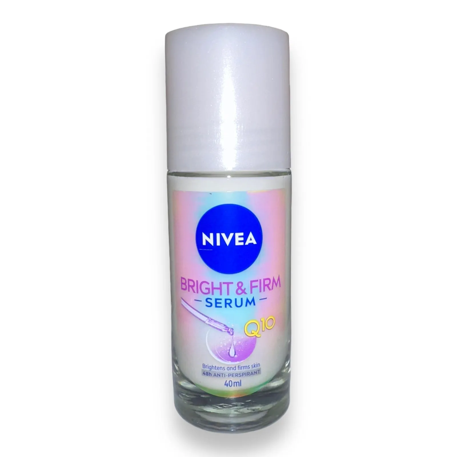 Nivea - BRIGHT & FIRM  Serum Q10 - Brightens and Firm Skin 48HR Anti-Perspirant 40 ML - FIRM
