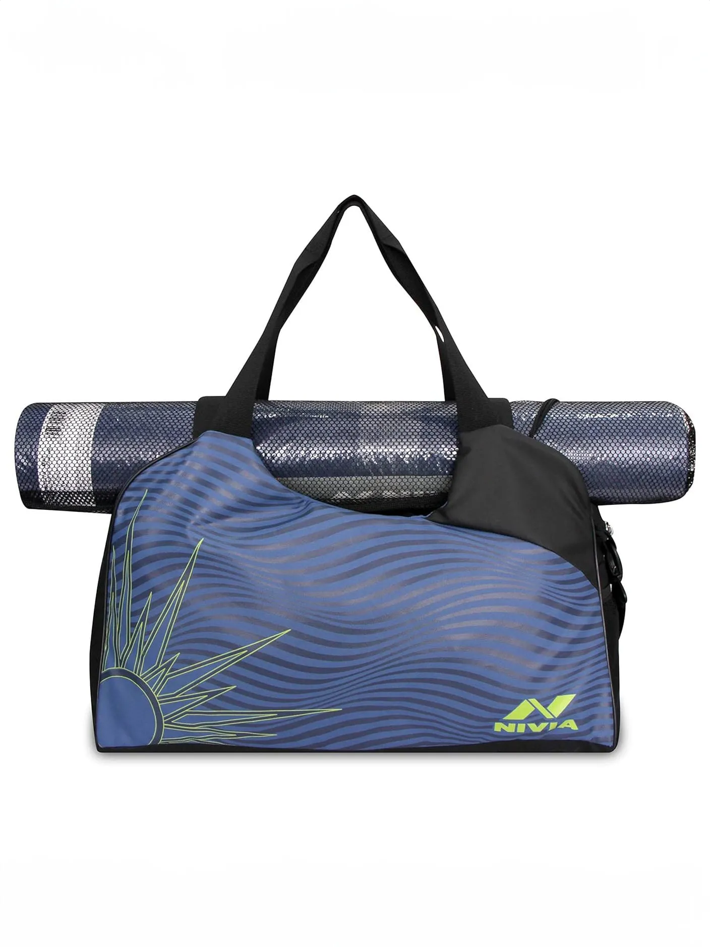 NIVIA Yoga 18L Bag 3.0 (Navy/Green)