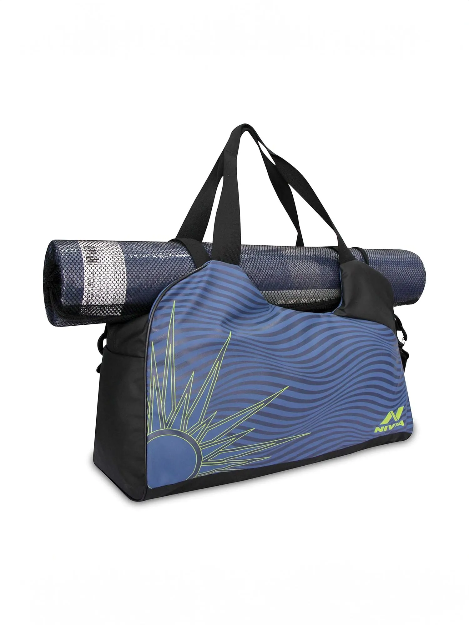 NIVIA Yoga 18L Bag 3.0 (Navy/Green)