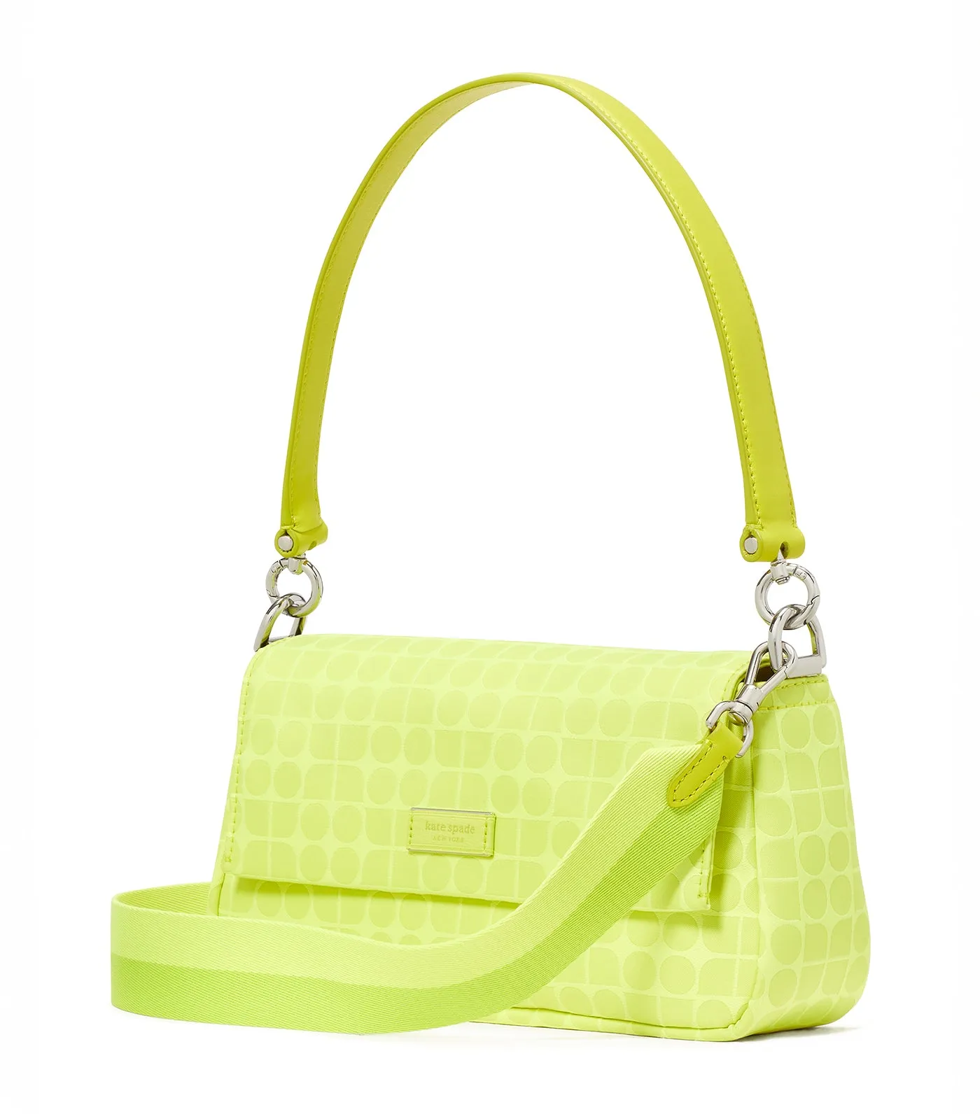 Noel Jacquard Convertible Crossbody Wasabi Multi