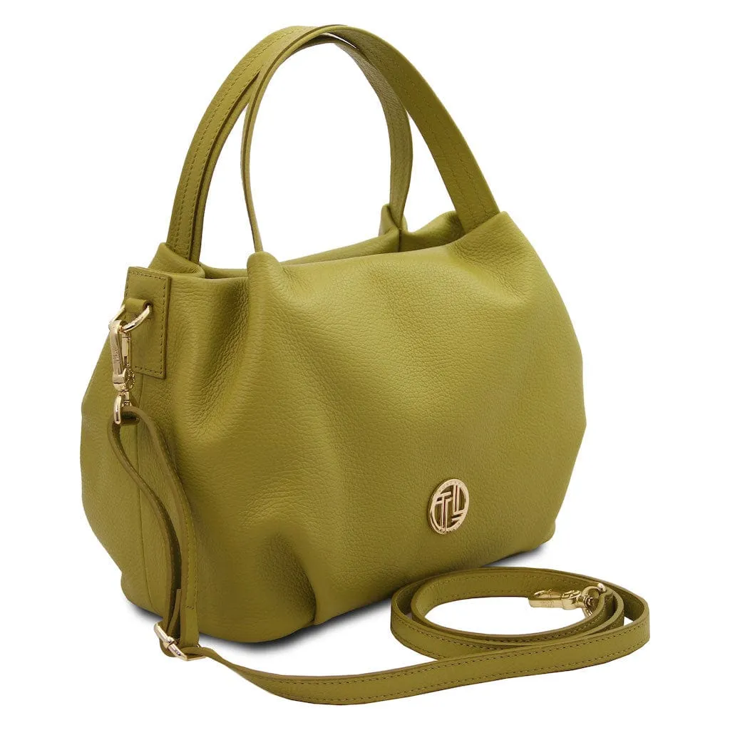 Nora - Soft leather handbag | TL142372