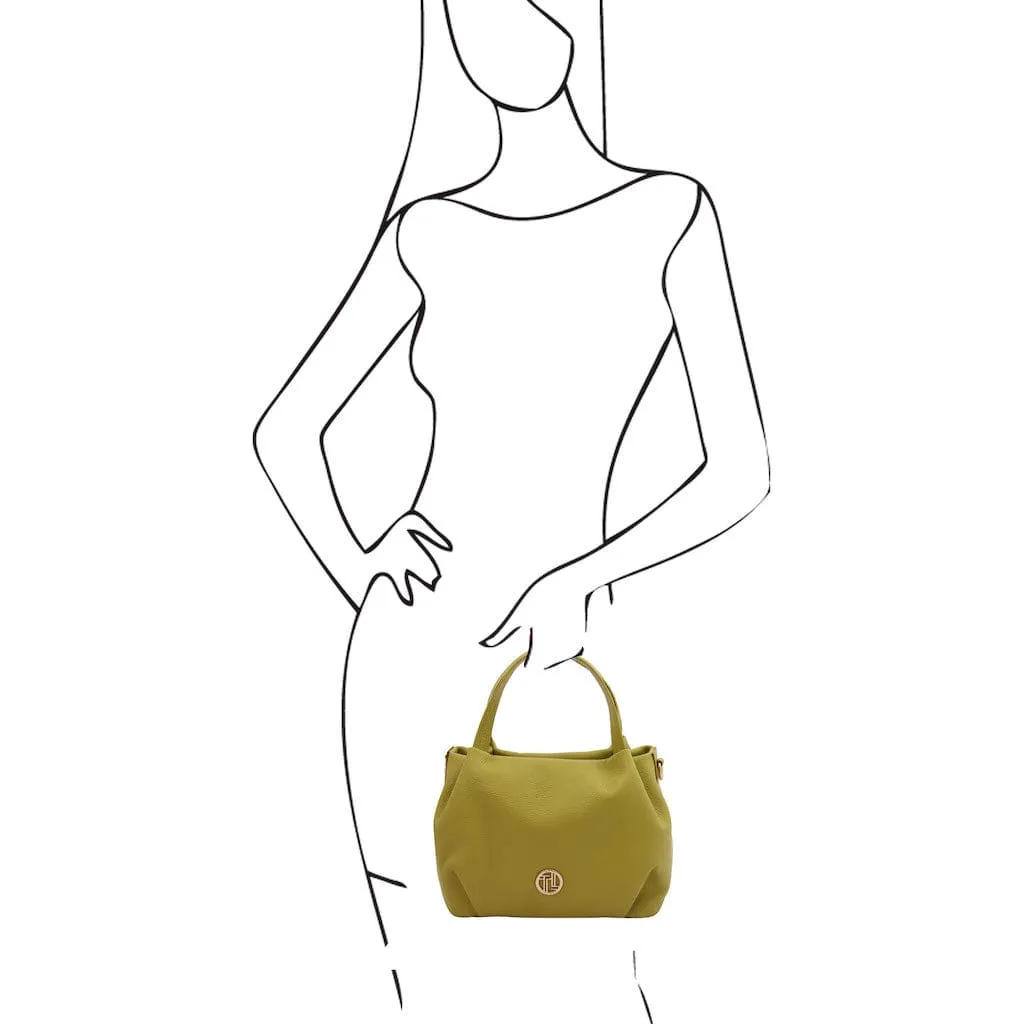 Nora - Soft leather handbag | TL142372