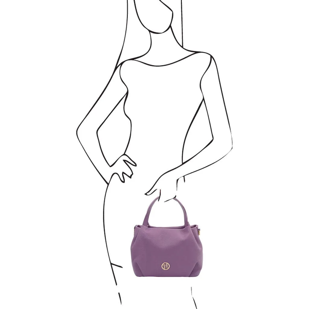 Nora - Soft leather handbag | TL142372