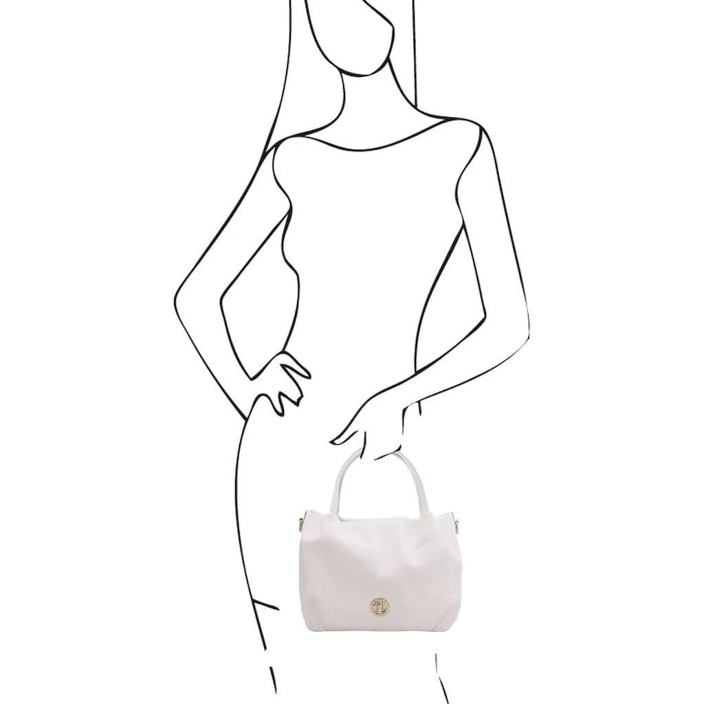 Nora - Soft leather handbag | TL142372