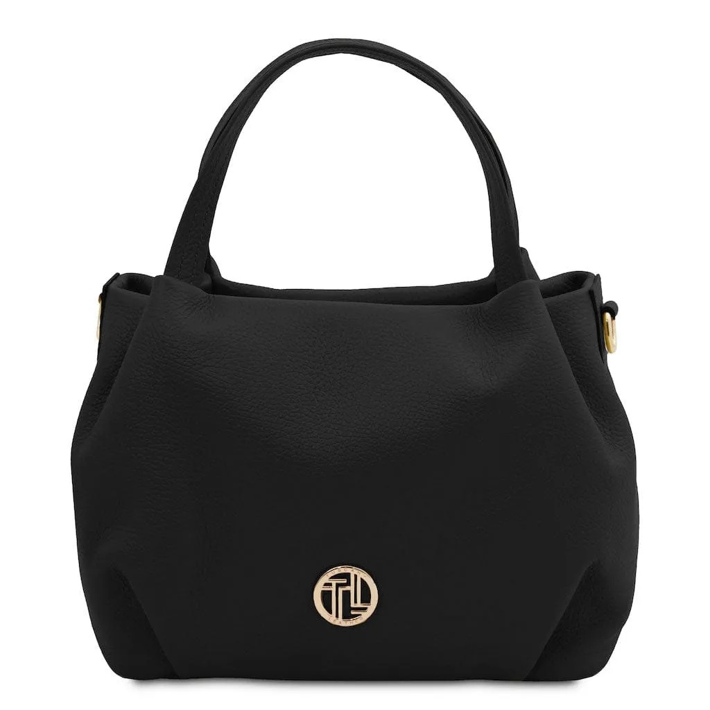 Nora - Soft leather handbag | TL142372