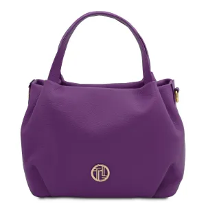 Nora - Soft leather handbag | TL142372