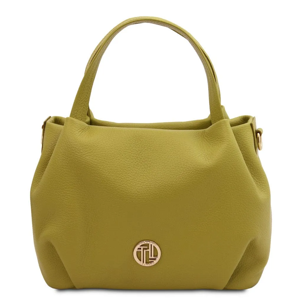 Nora - Soft leather handbag | TL142372