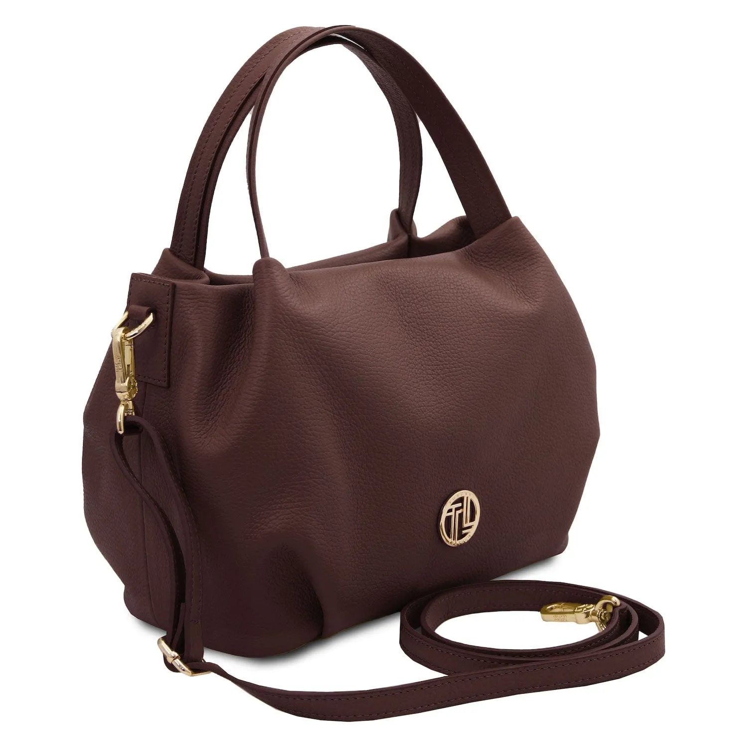 Nora - Soft leather handbag | TL142372