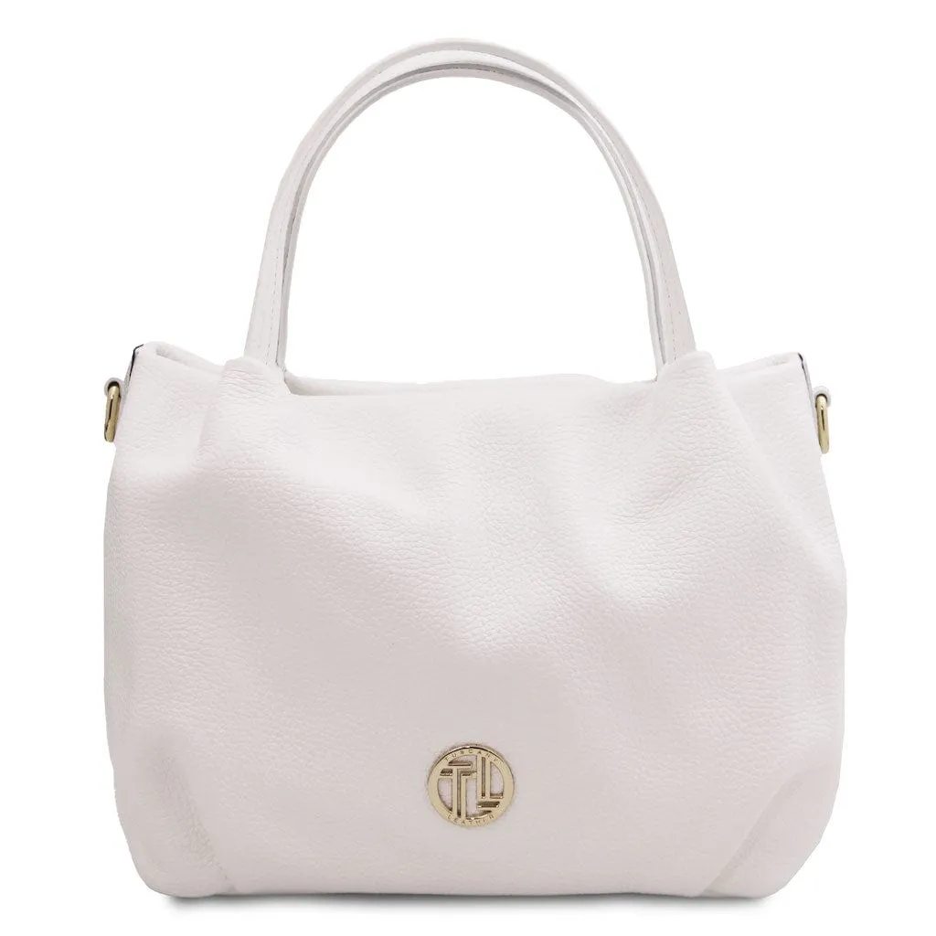 Nora - Soft leather handbag | TL142372