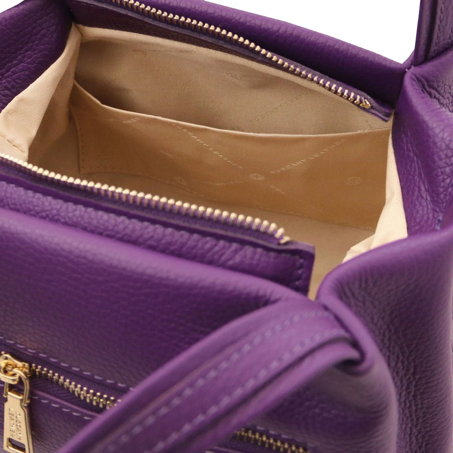 Nora - Soft leather handbag | TL142372