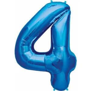 Number #4 Blue (Ns) 34" Ball - Package 00128