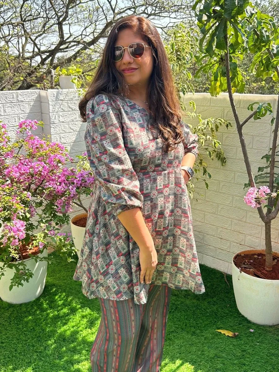 Off Tropic Maternity and Nursing Co-ord Set