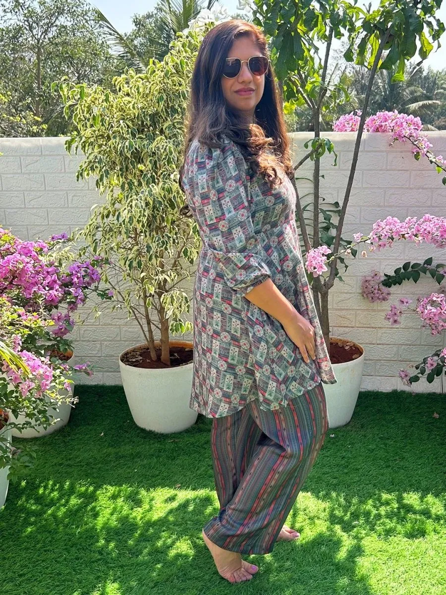 Off Tropic Maternity and Nursing Co-ord Set