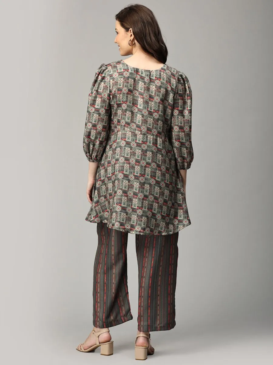 Off Tropic Maternity and Nursing Co-ord Set