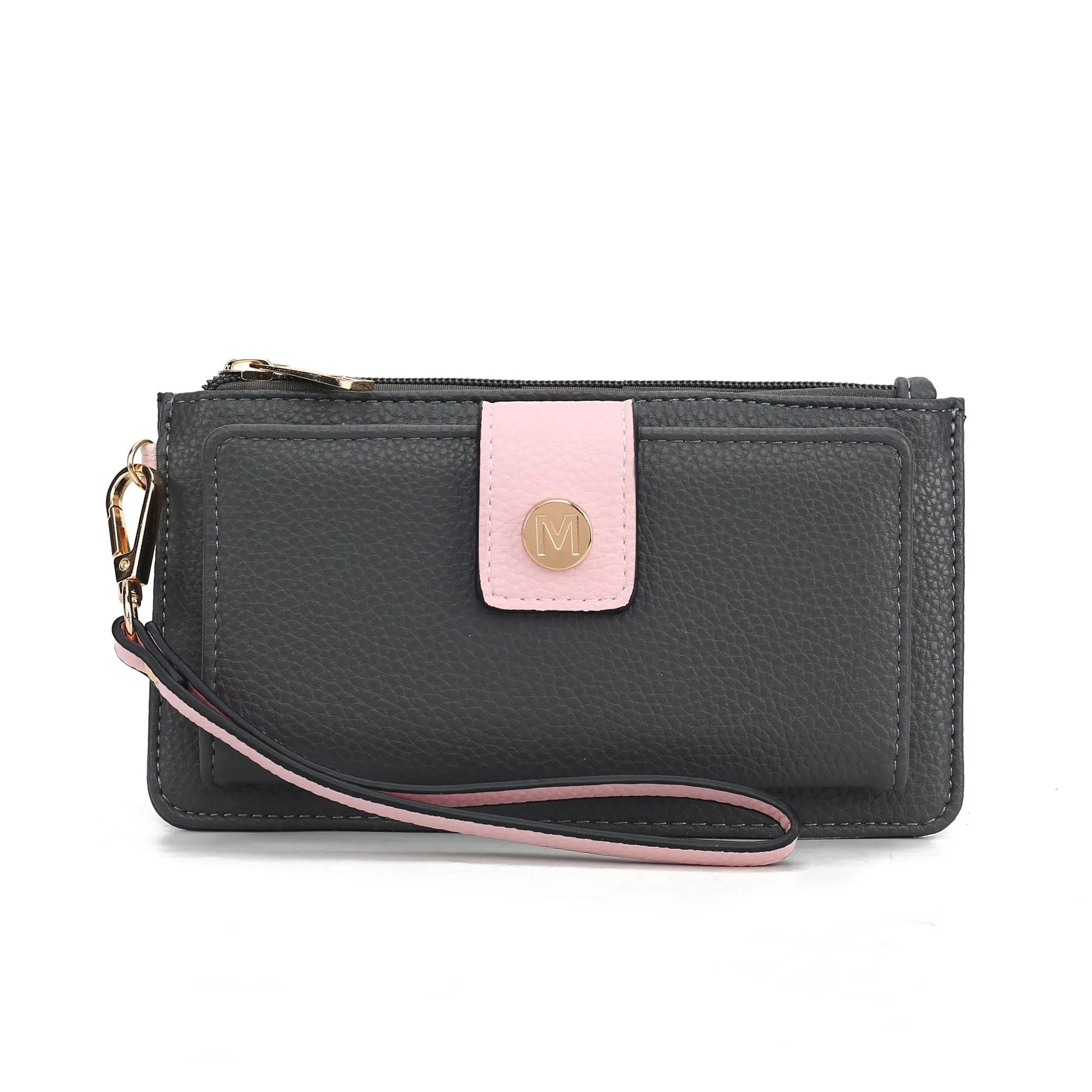 Olympe Vegan Leather Women Wristlet Wallet