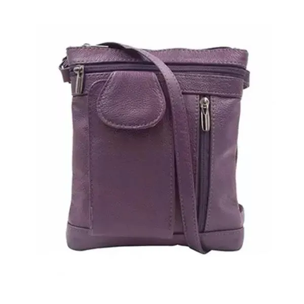 On-The-Go Soft Leather Crossbody Bag