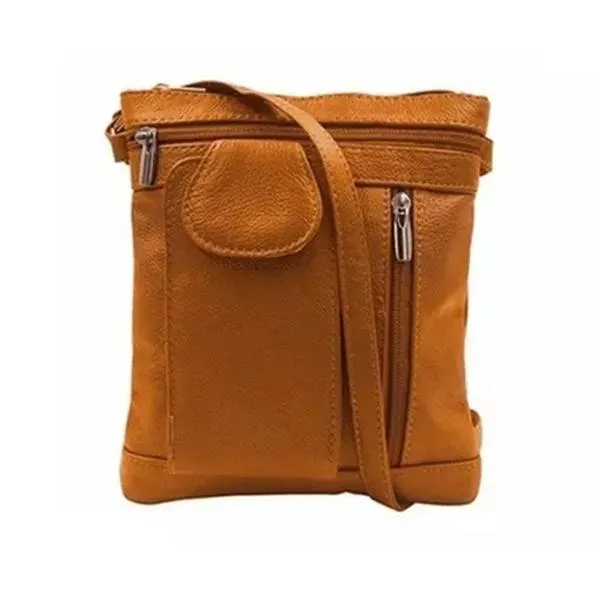 On-The-Go Soft Leather Crossbody Bag