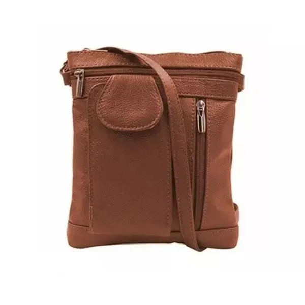On-The-Go Soft Leather Crossbody Bag