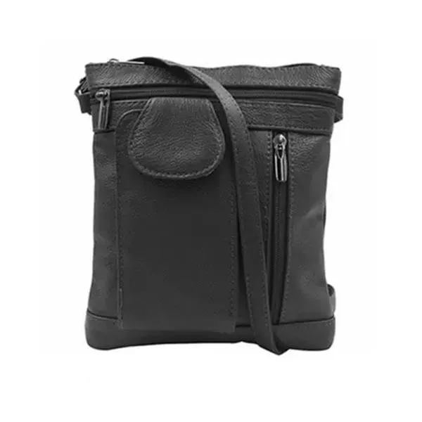 On-The-Go Soft Leather Crossbody Bag