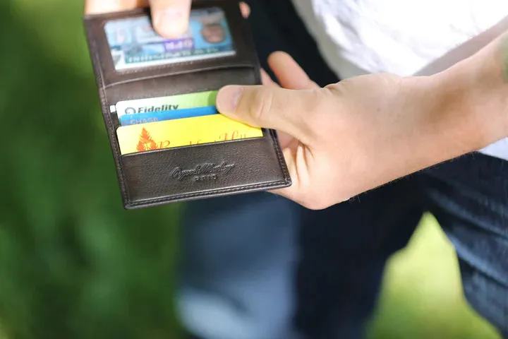 Osgoode Marley Leather RFID Card Case Wallet- 1204