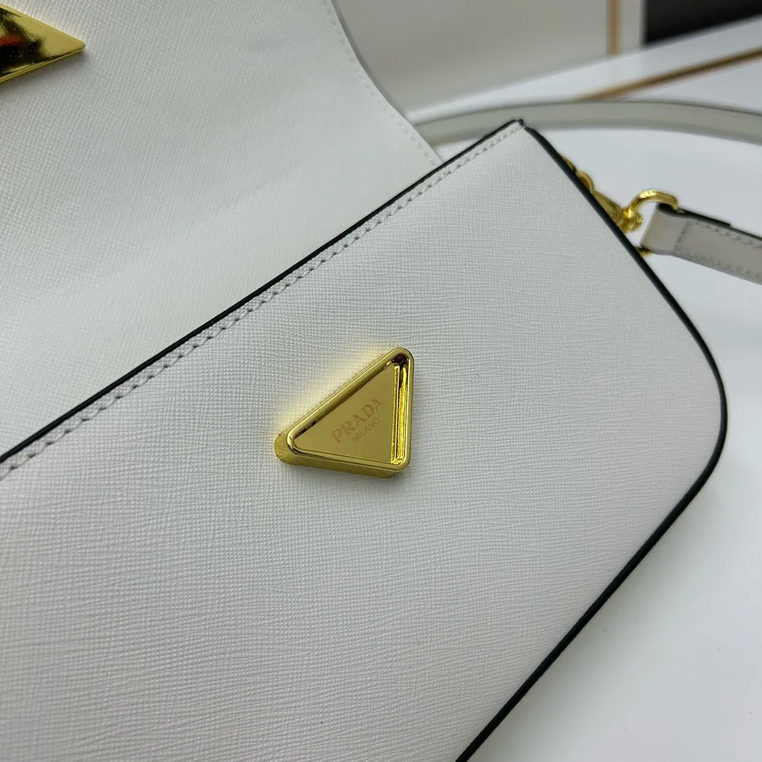 P Saffiano Leather Mini Bag
