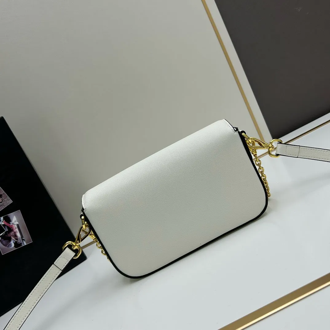 P Saffiano Leather Mini Bag