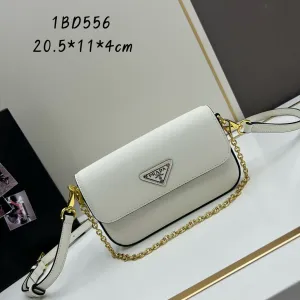 P Saffiano Leather Mini Bag