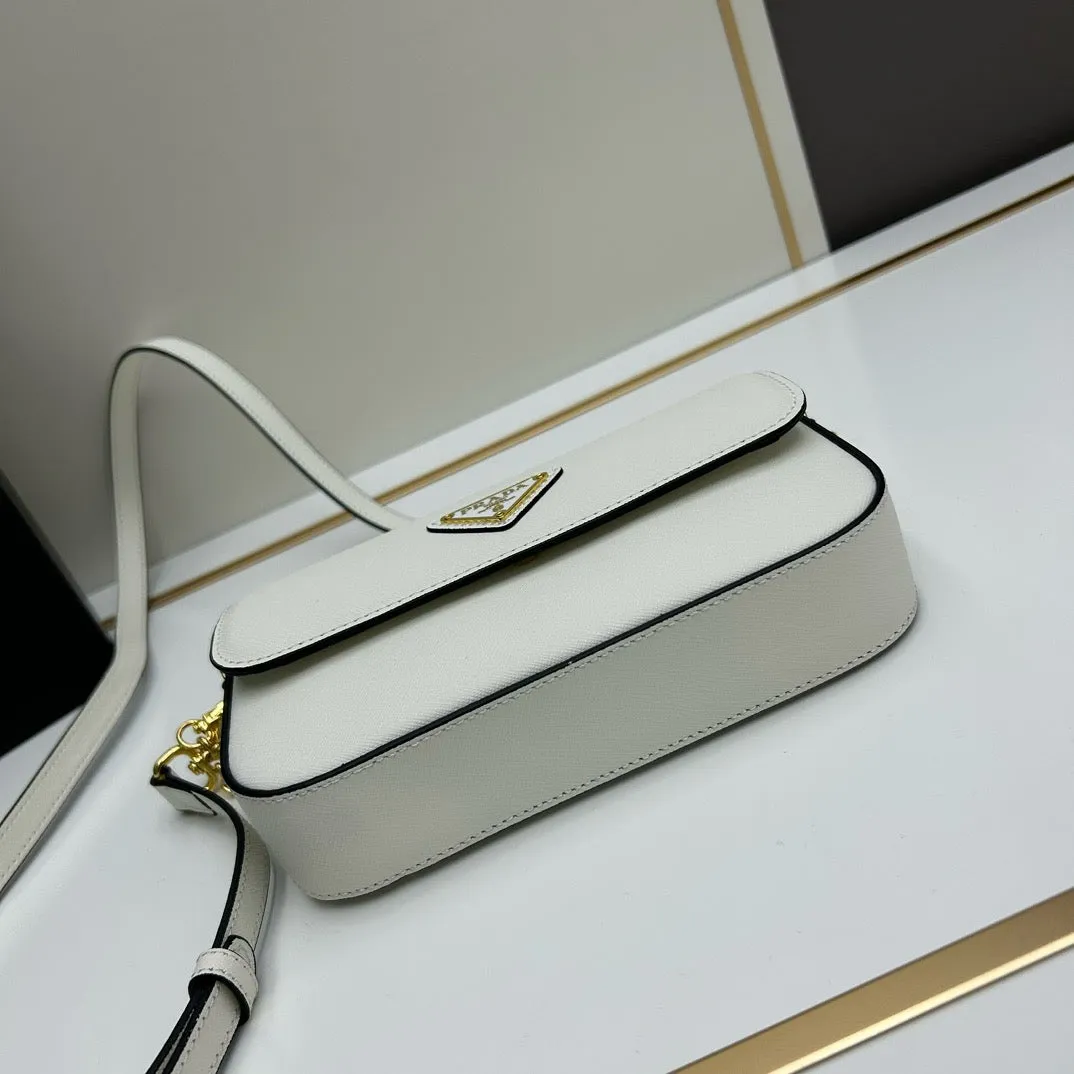 P Saffiano Leather Mini Bag