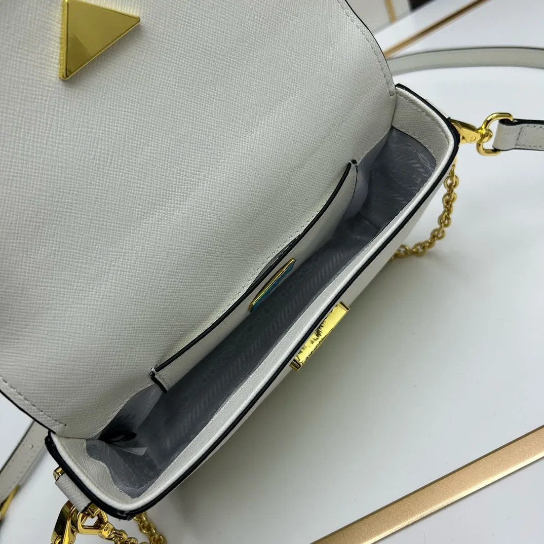 P Saffiano Leather Mini Bag