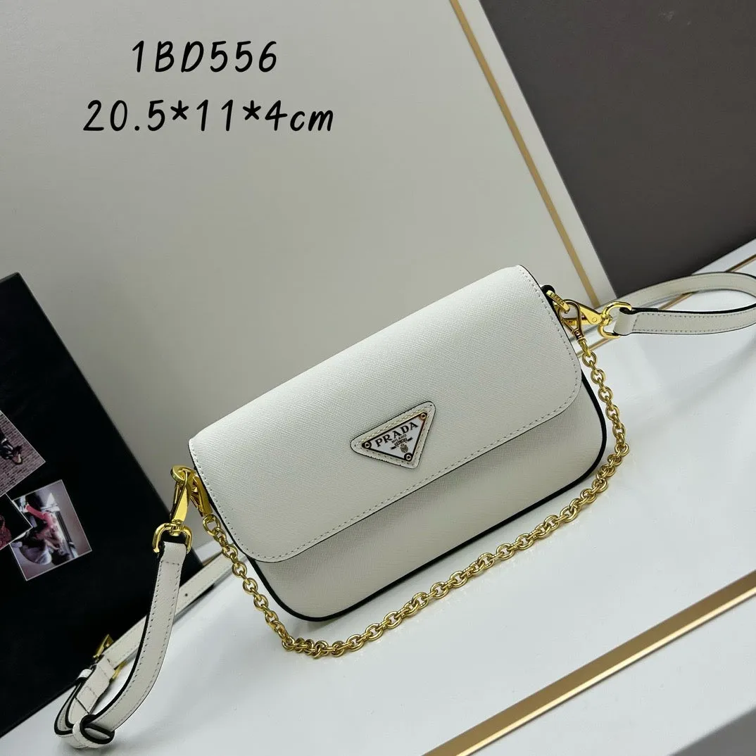 P Saffiano Leather Mini Bag