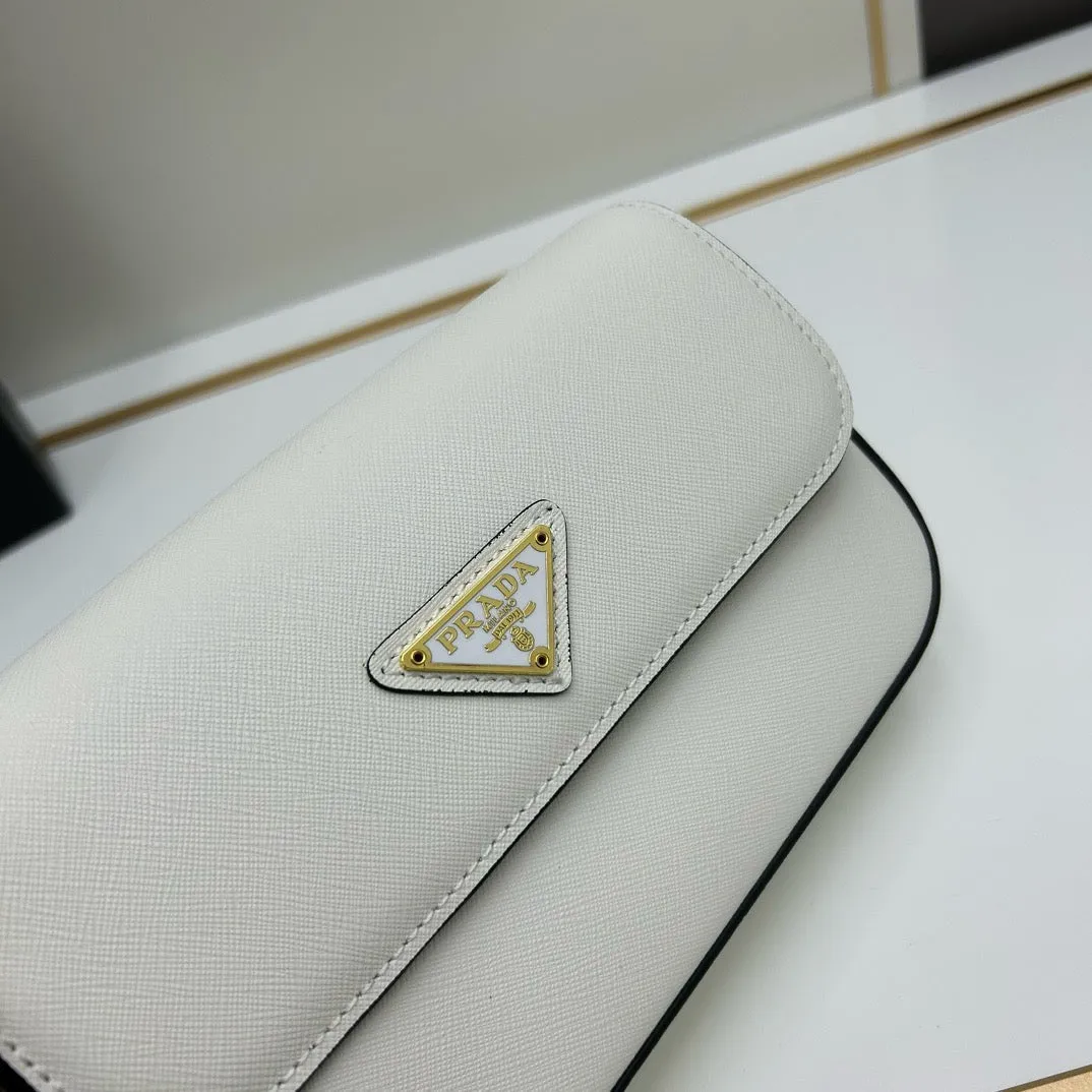 P Saffiano Leather Mini Bag