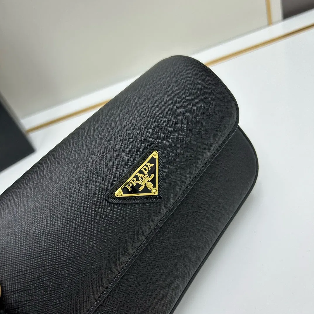 P Saffiano Leather Mini Bag
