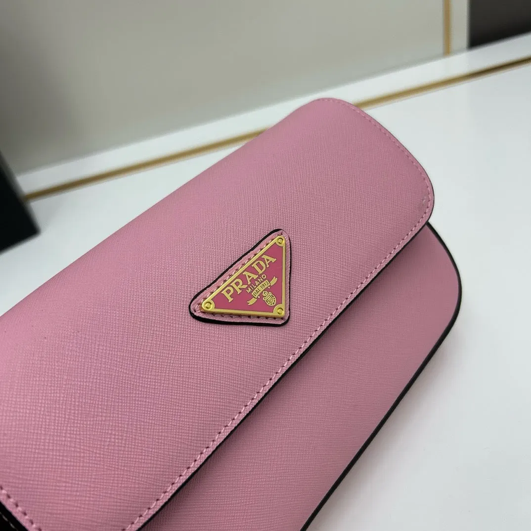 P Saffiano Leather Mini Bag