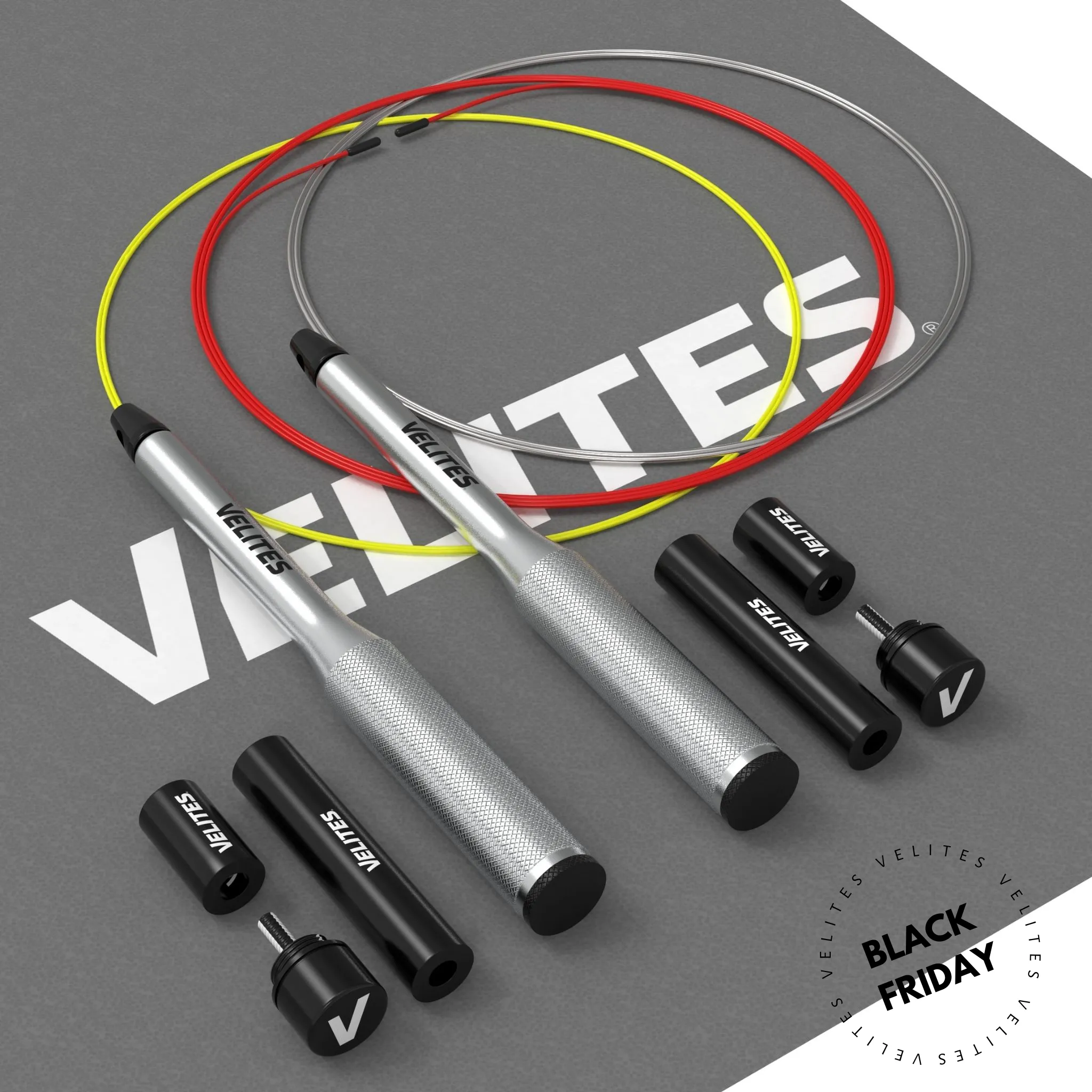 Pack Jump Rope Fire 2.0   Weights   Cables   FREE MAT