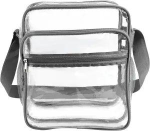 Packable Backpack for Women Men Stadium Approved with Front Pocket for Concerts Beach Vacation Essentials(Grey)