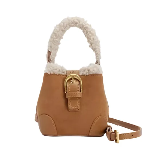 Paige Sherpa Bucket Mini Tote