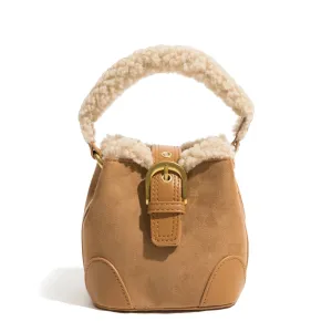 Paige Sherpa Bucket Mini Tote