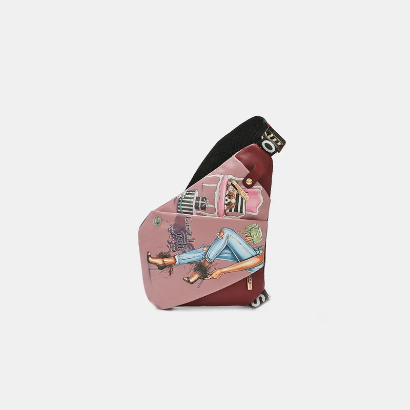 Pattern Crossbody Bag