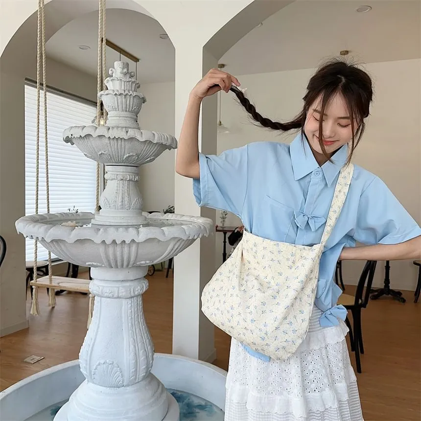 Patterned Crossbody Bag