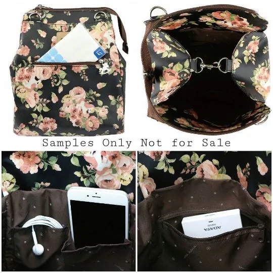 Pink Corgi Adventure Multipurpose Bag