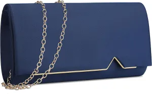 Pinprin Evening Clutch Bag for Women - Formal Dressing Handbag Glitter Envelope Handy Purse for Wedding Party Prom