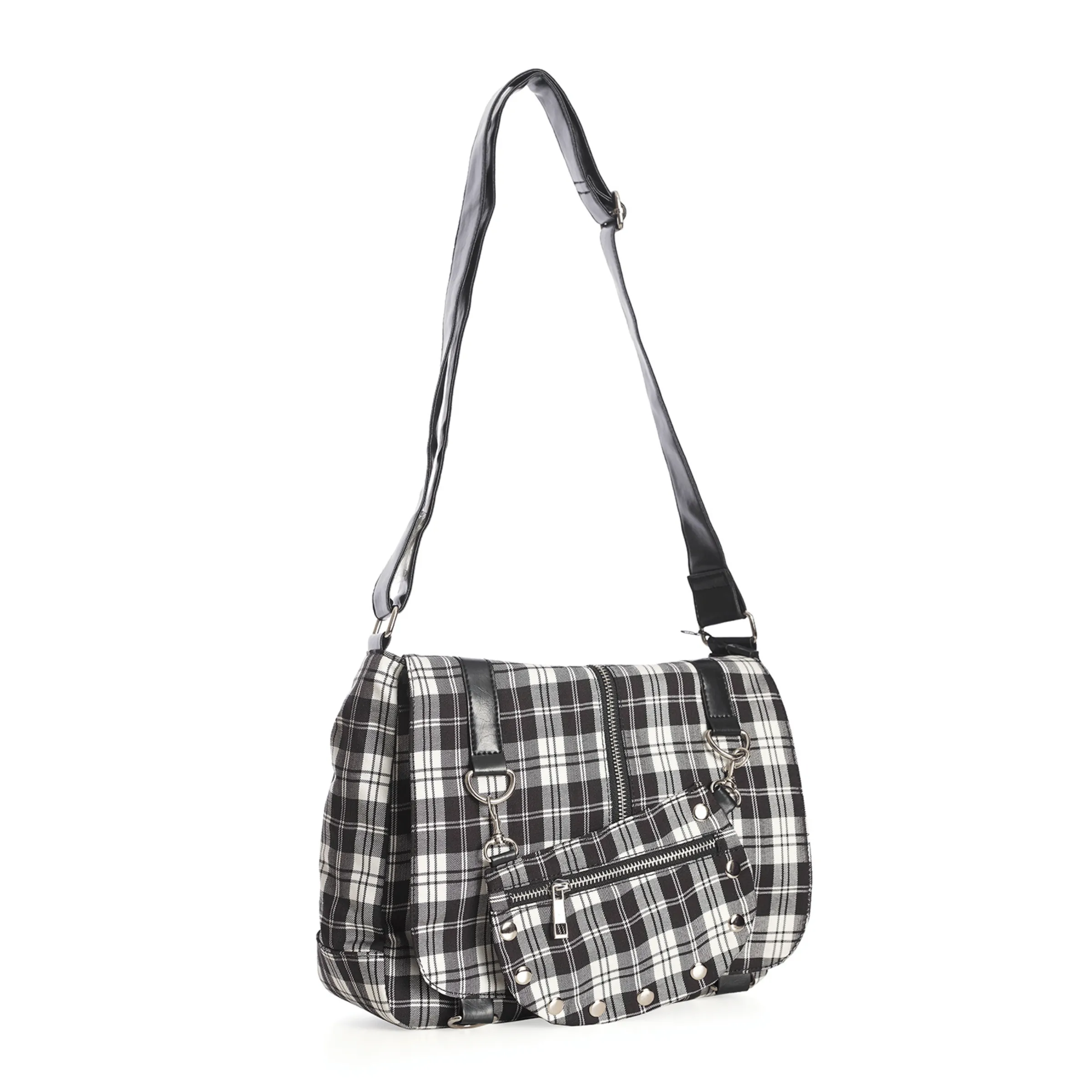 Plaid Messenger Bags In Different Colors