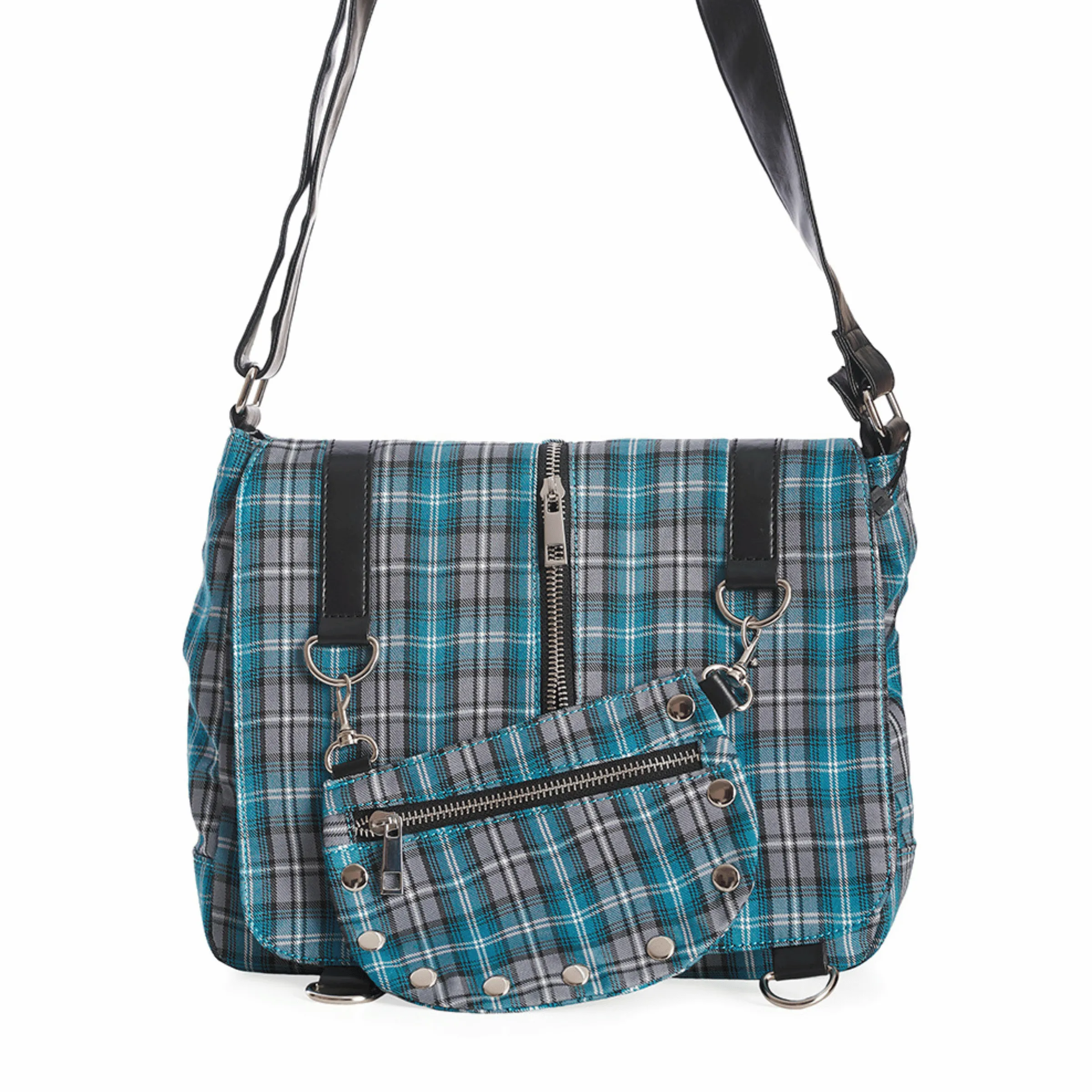 Plaid Messenger Bags In Different Colors